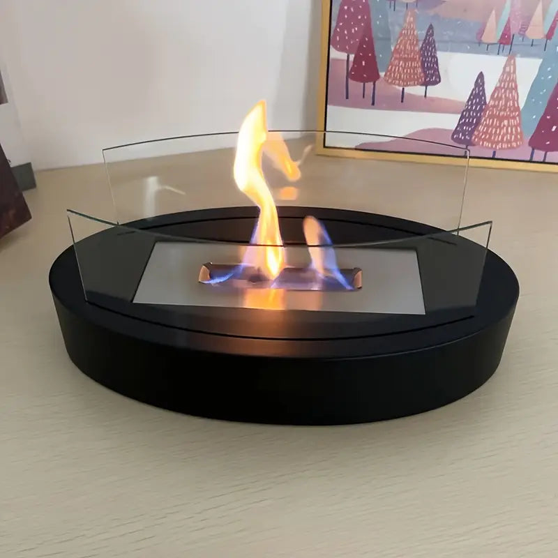 Vintage Sailboat Shaped Table Fireplace