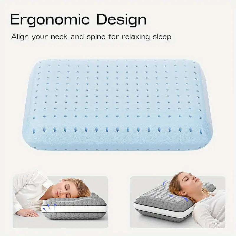 Ergonomisches Memory Foam-Kissen – Für idealen Komfort und Unterstützung