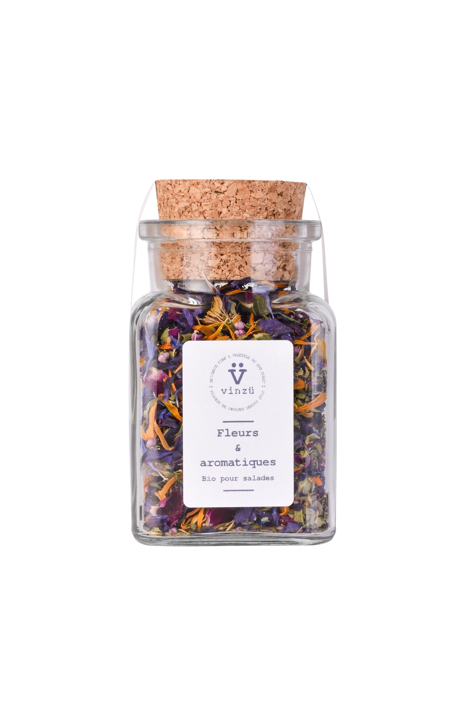 Organic flower and aromatic mix for salads - Vinzü