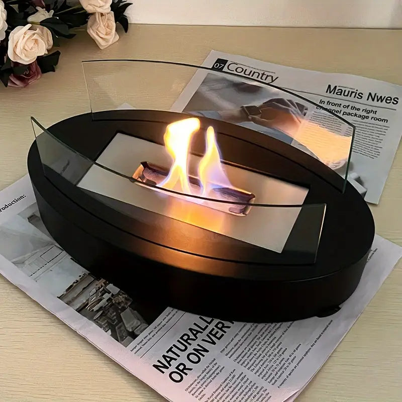 Vintage Sailboat Shaped Table Fireplace