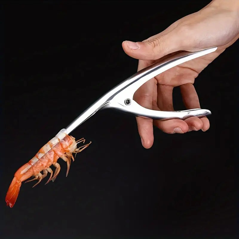 Outil Éplucheur de Crevettes en Acier Inoxydable