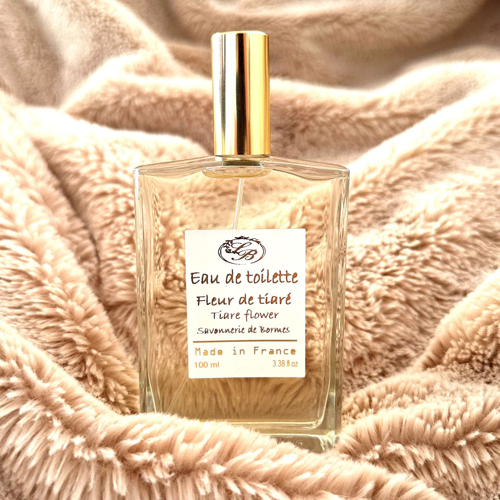 Eau de toilette -Fleur de Tiaré - 100 ml - Savonnerie de Bormes