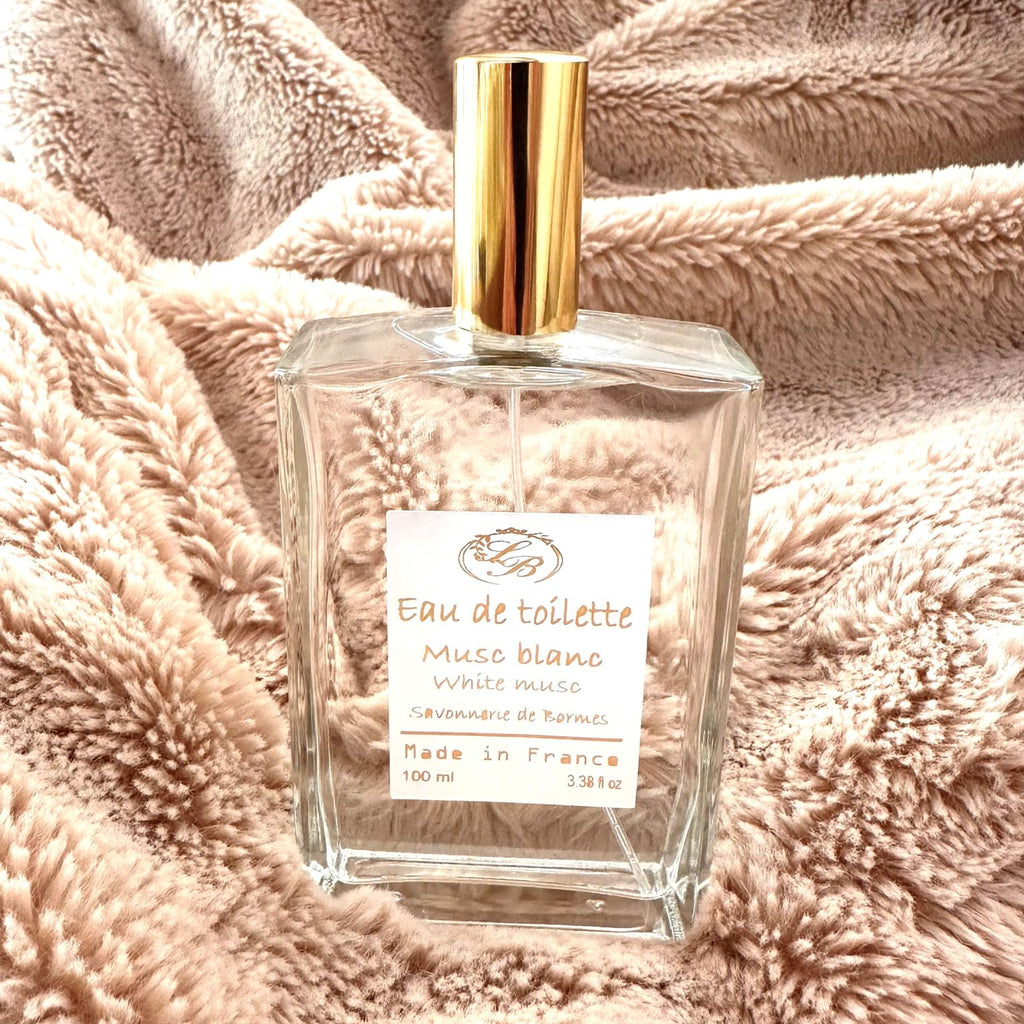 Eau de toilette - Musc Blanc - 100 ml - Savonnerie de Bormes