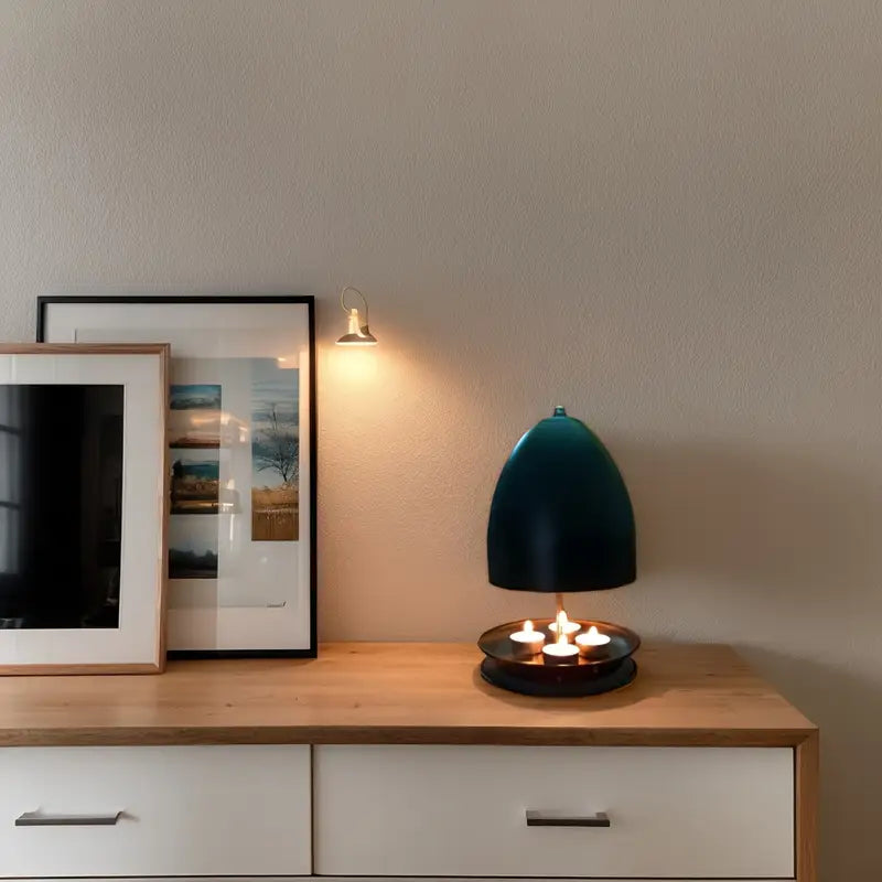 Chauffe-Bougie en Fer Portable – Design Vintage & Utilisation
