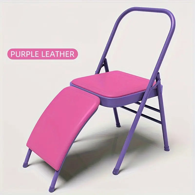 Chaise de Yoga Pliable avec Support Lombaire – Pour Une Pratique Confortable et Soutenue