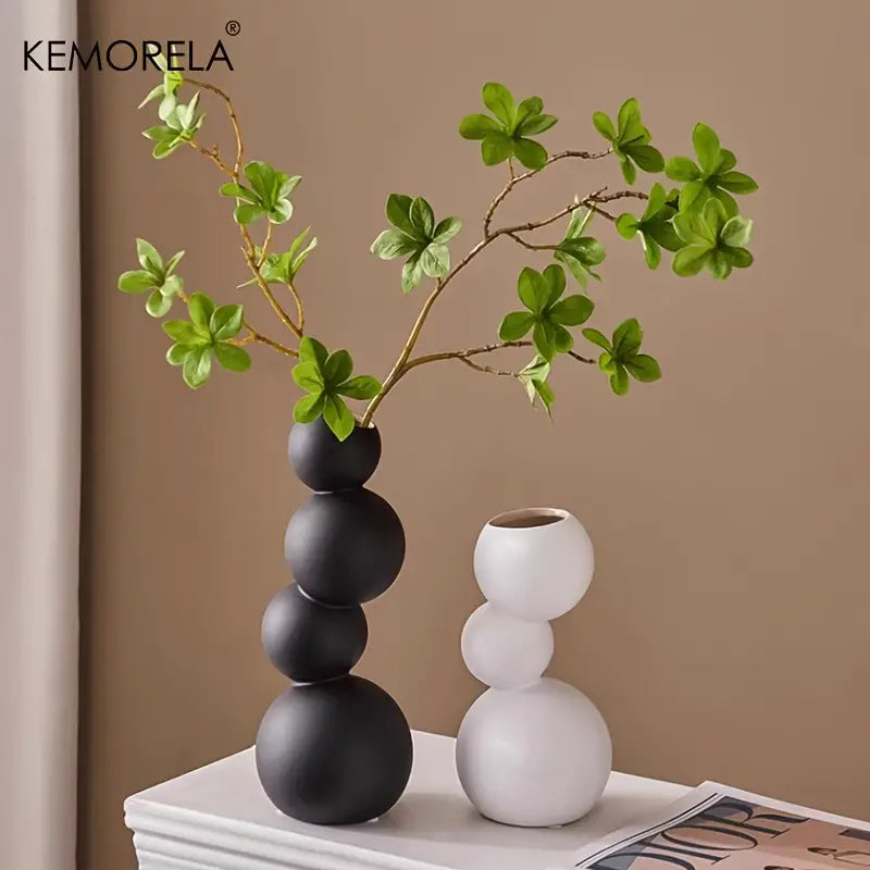 KEMORELA Ceramic Vase Set - Timeless Elegance