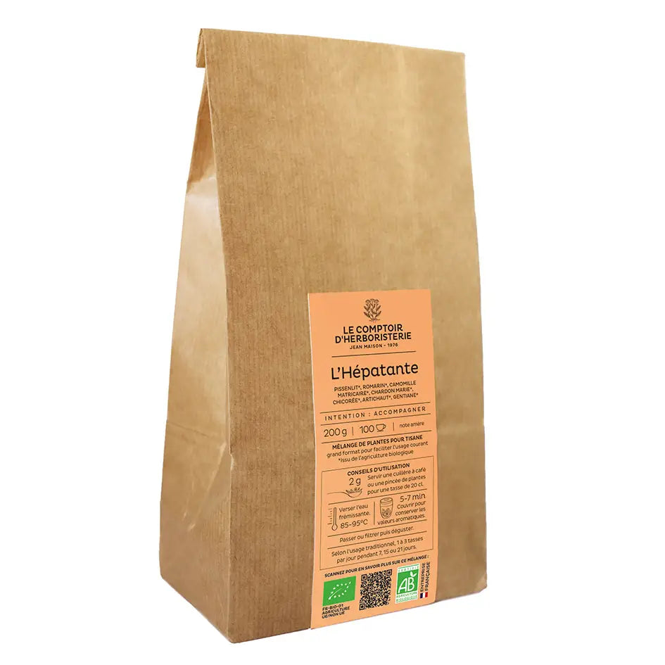 Bio-Hepatante-Kräutertee 50g – entwässernd für die Leber 