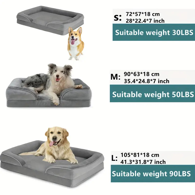 Tapis Lavable à Mémoire de Forme pour Animaux – Confort Toutes Saisons