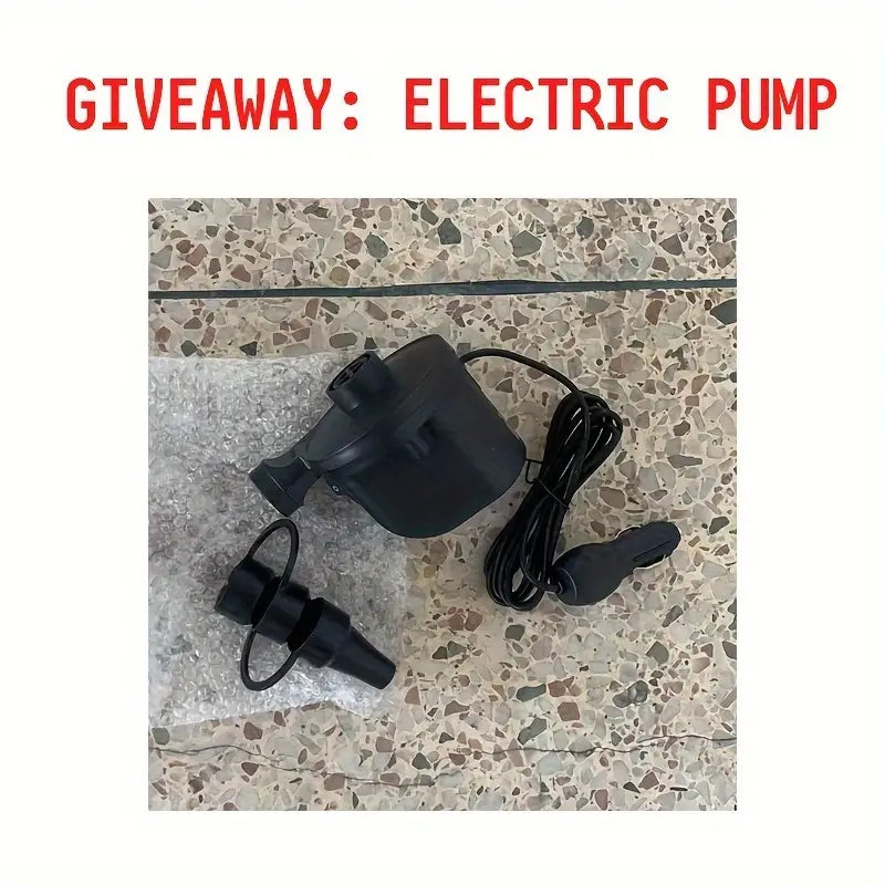 Matelas Gonflable Portatif en PVC - Votre Allié Confort pour les Voyages