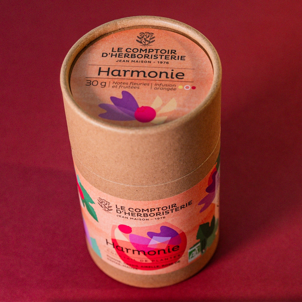 Infusion Cocktail de Plantes Bio Harmonie – Un Équilibre Parfait de Fleurs et de Fruits (30g)