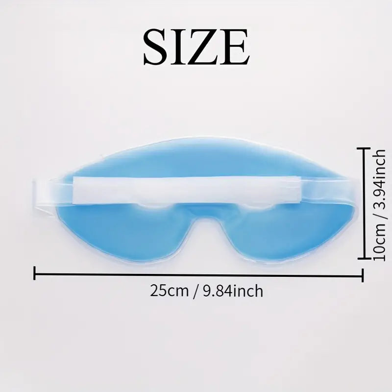 Ice Gel Eye Mask - Relief from Dark Circles, Puffiness and Migraines