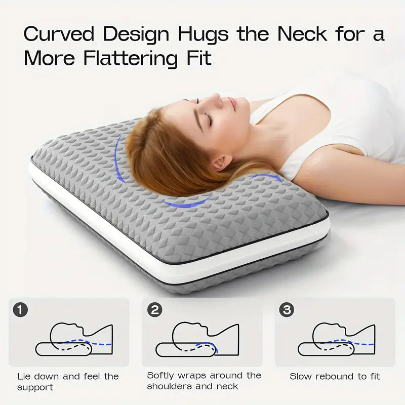 Ergonomisches Memory Foam-Kissen – Für idealen Komfort und Unterstützung
