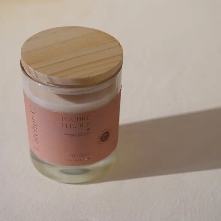 Pine Wood Scented Candle Cover - L'atelier C