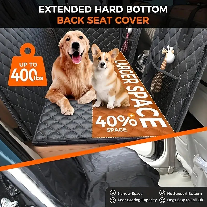 Support de Fond Dur pour Siège Auto Chien