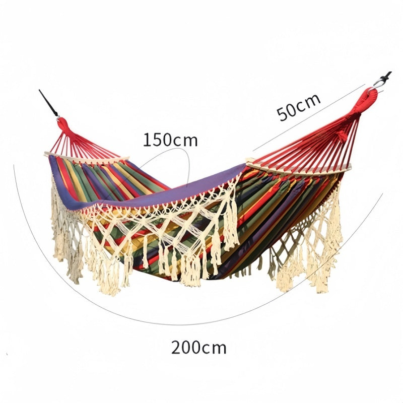 Hamac de Camping & Chaise Pivotante en Toile