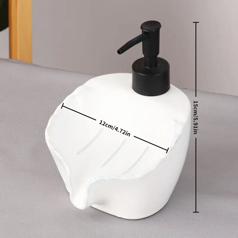Distributeur de Savon en Céramique Élégant – Rechargeable & Pratique