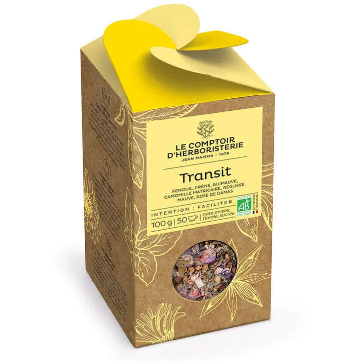 Tisane Transit Bio – L'Équilibre Naturel pour votre Bien-Être (100g)