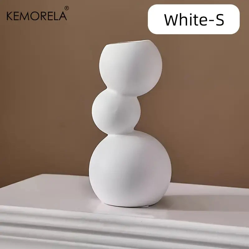 KEMORELA Ceramic Vase Set - Timeless Elegance