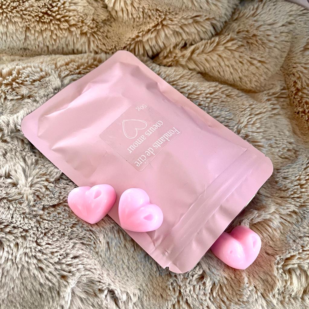 Wachsschmelzherzen Liebe 50g - Seifenmanufaktur Bornes
