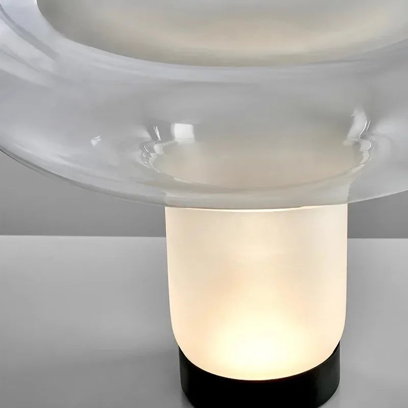 Lampe de Table Méduse en Verre – Élégance et Simplicité pour Votre Intérieur