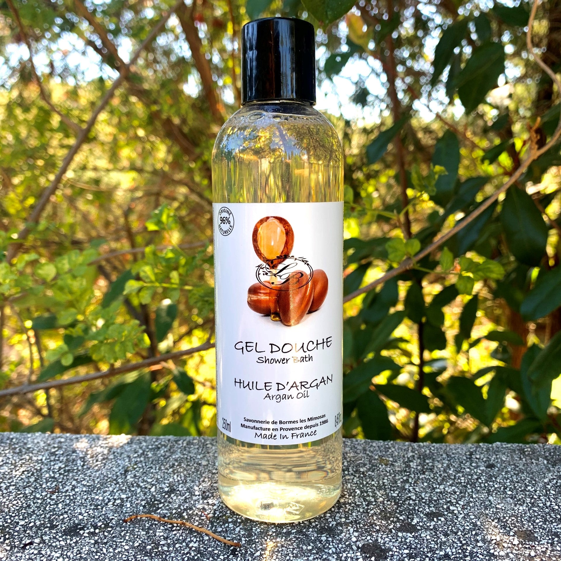 Gel douche 250ml aux huiles et au miel - Savonnerie de Bornes