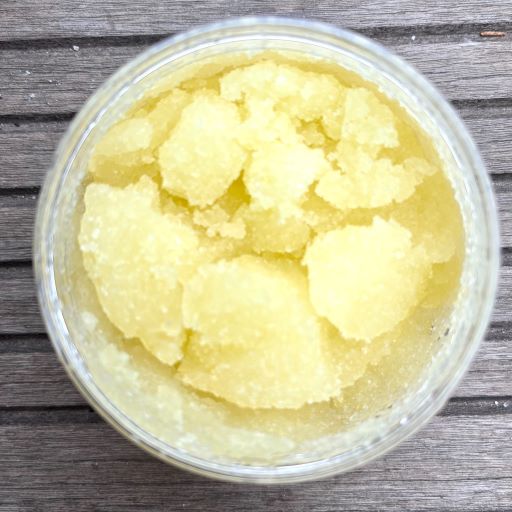 Organic coconut oil and sugar scrub 150 g Monoï - Savonnerie de Bornes