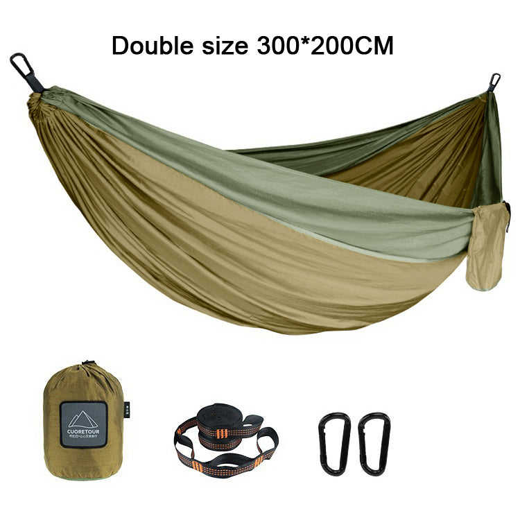 Hamac en Nylon Parachute – L’Excellence du Confort en Plein Air
