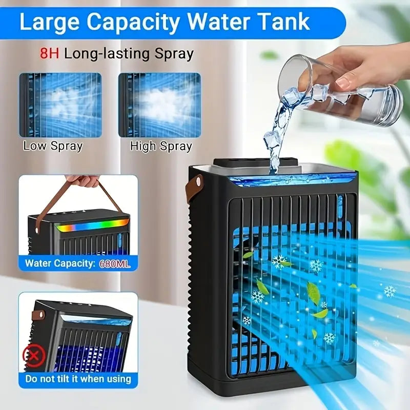 WENMILY AirCool – Rafraîchisseur d’air 5-en-1