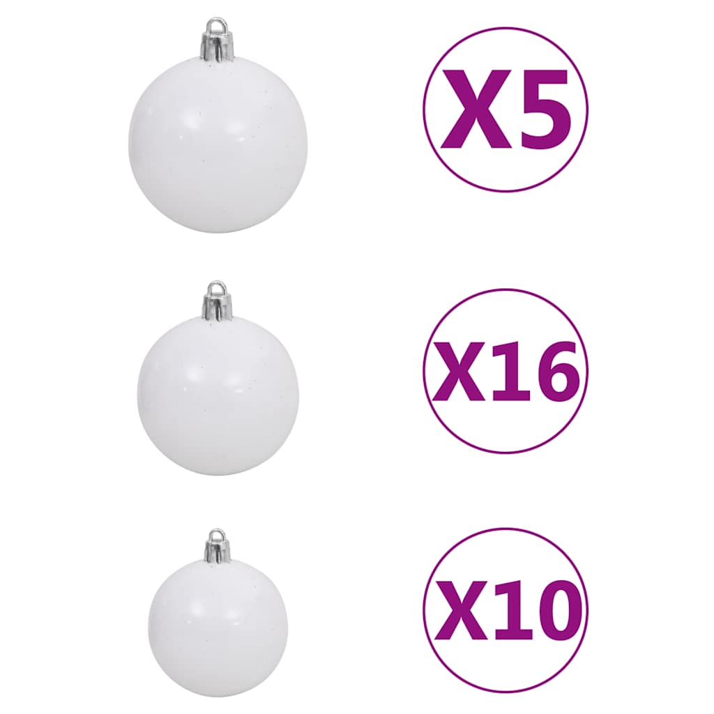 Sapin de Noël Artificiel avec Neige Floquée – Réaliste et Durable