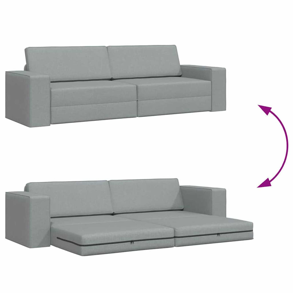 Canapé Lit 2-en-1 – 245 x 150 x 60,5 cm