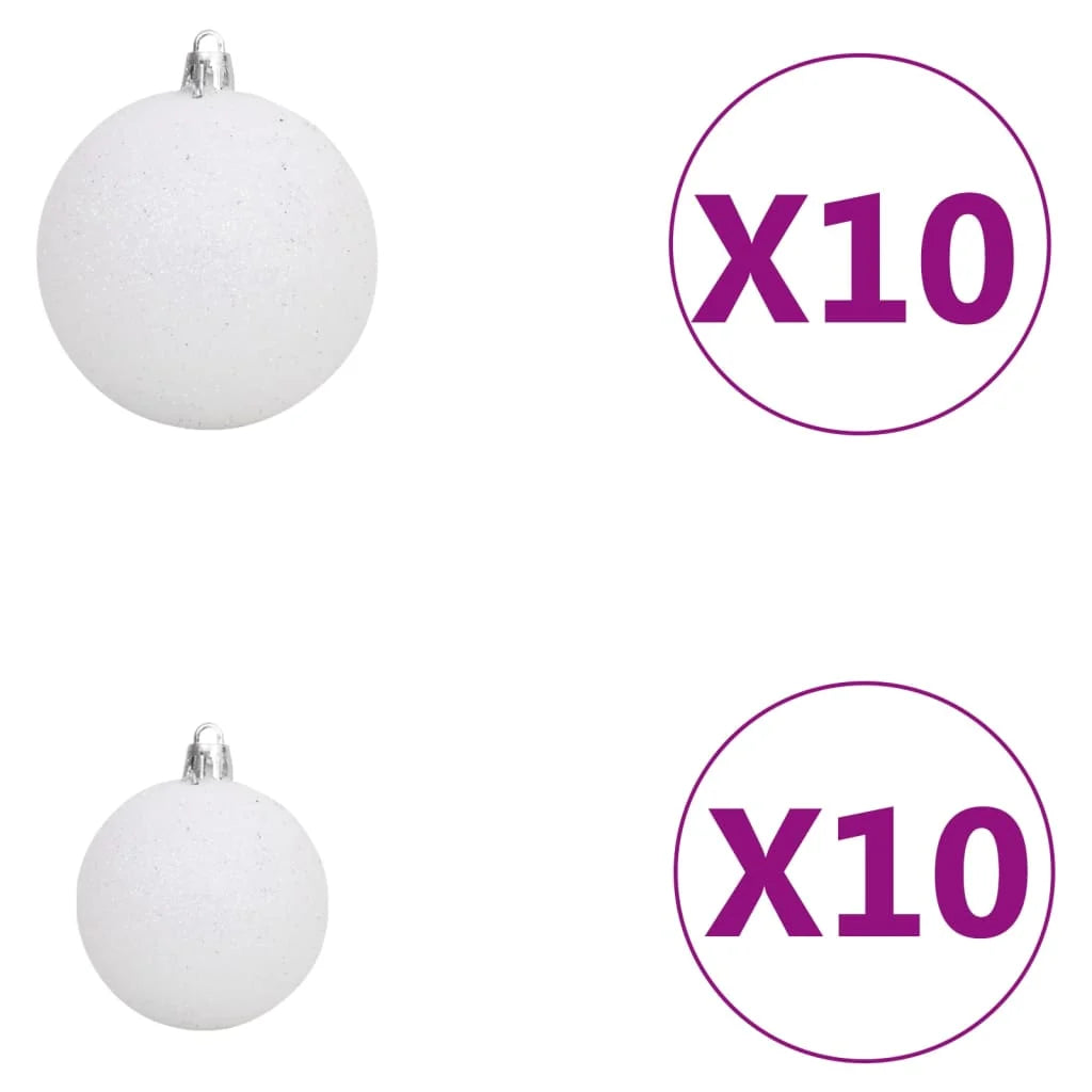 Sapin de Noël Artificiel avec Neige Floquée – Réaliste et Durable