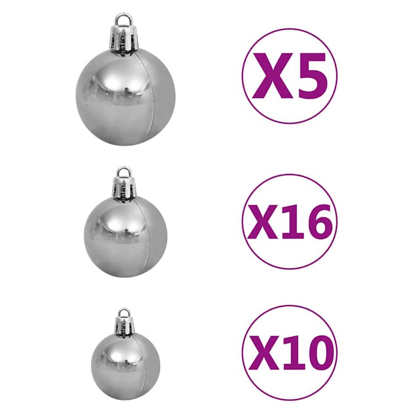 Sapin de Noël Artificiel Mince Flocon de Neige – Design Réaliste