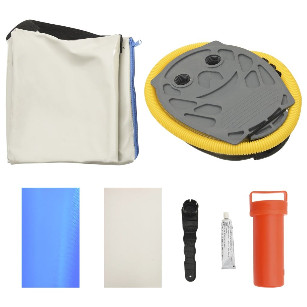 Tapis Gonflable de Gymnastique avec Pompe – PVC Haute Densité