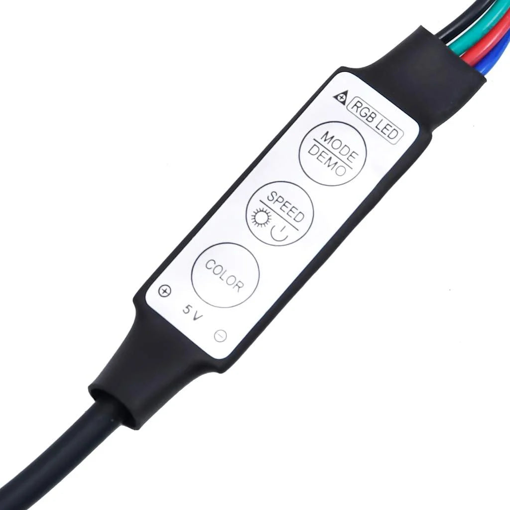 Meuble TV avec Éclairage LED – 120x30x36 cm – Finition Magnifique