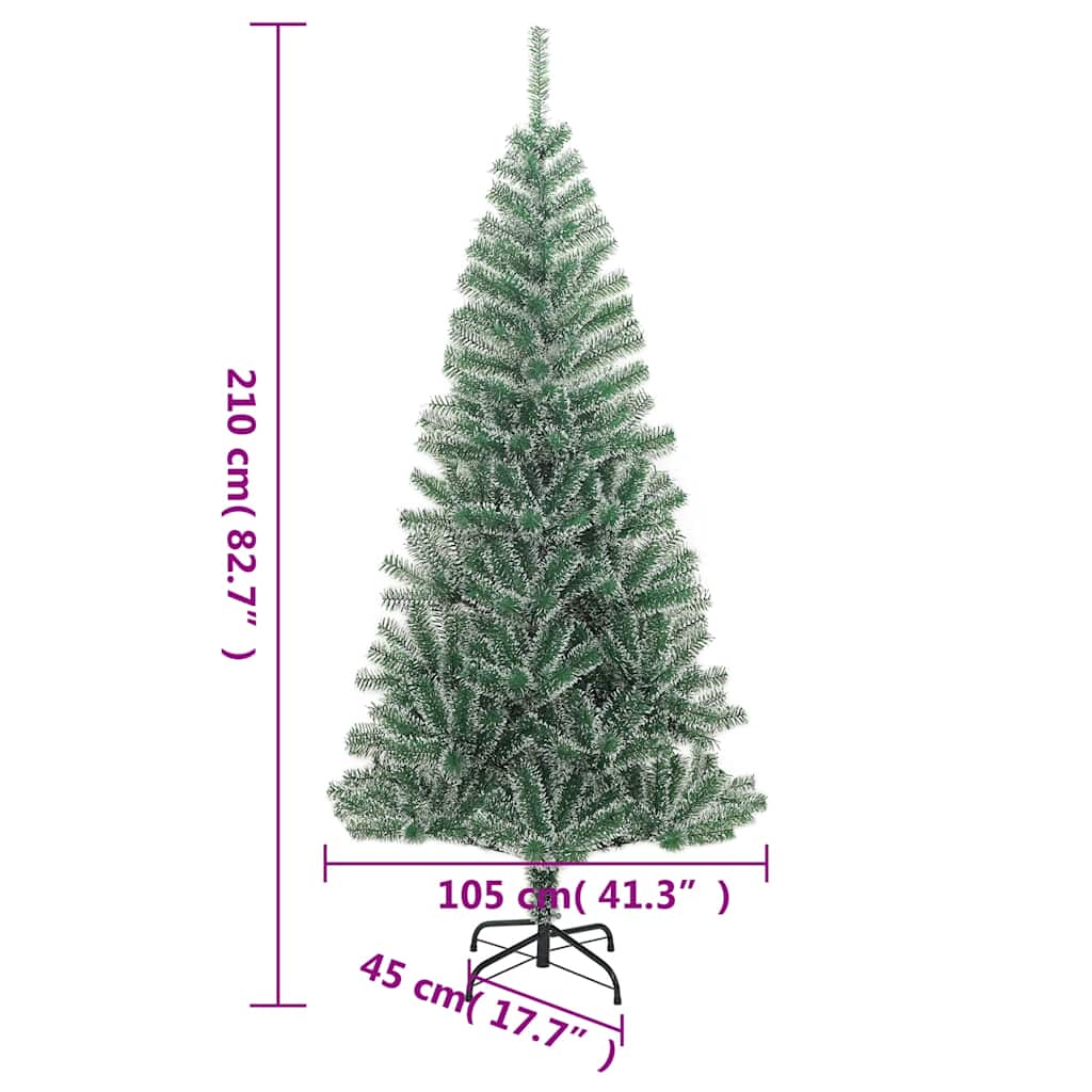 Sapin de Noël Artificiel avec Neige Floquée – Réaliste et Durable