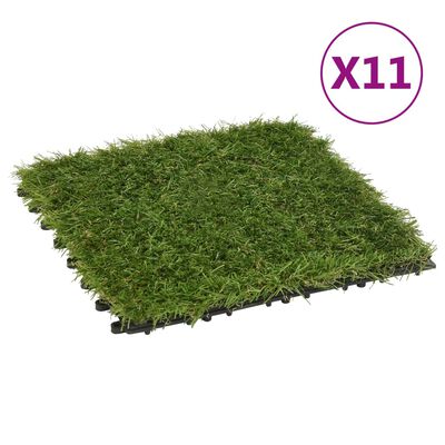 Artificial Grass Tiles 30cm x 30cm in a pack - sublime