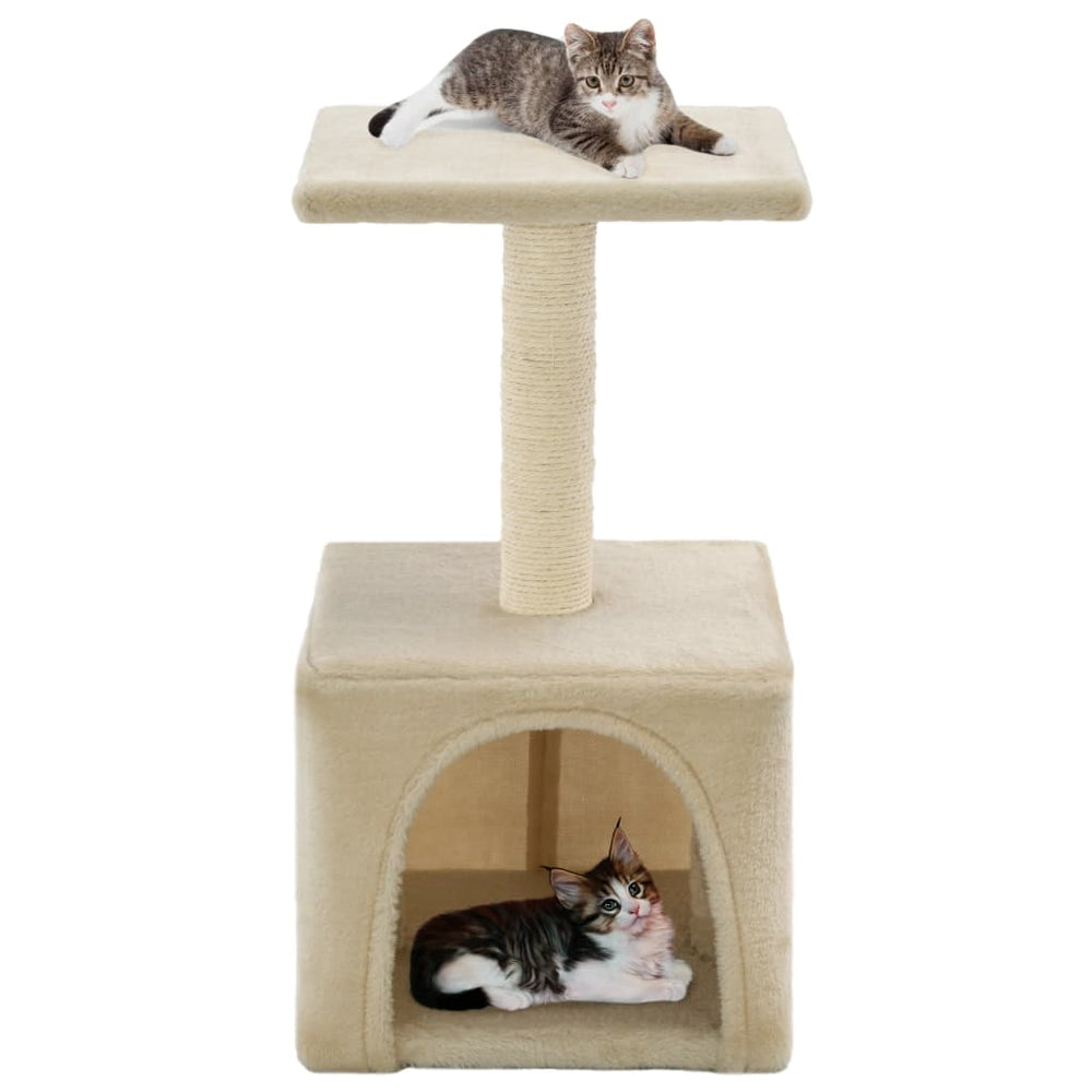 Arbre à Chat avec Griffoirs en Sisal 55cm - Le Paradis du Félin