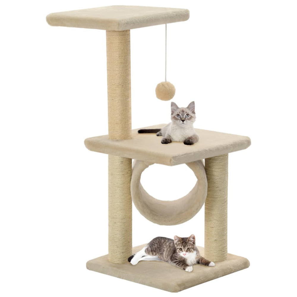 Arbre à Chat avec Griffoirs en Sisal 65cm - Le Paradis du Félin