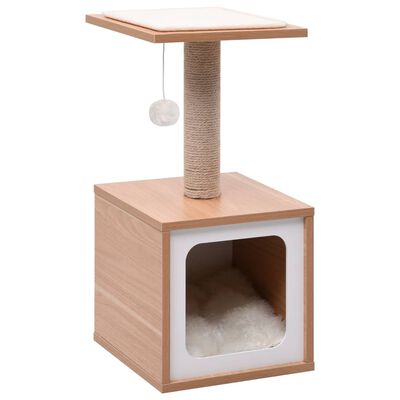 Arbre à Chat avec Tapis à Gratter en Sisal