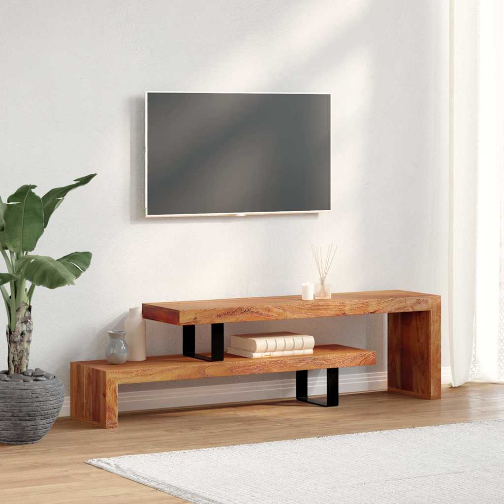 Meuble TV en Bois – Design Ajustable et Élégant