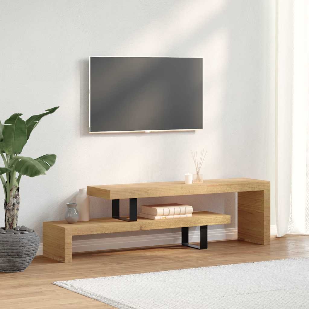 Meuble TV en Bois – Design Ajustable et Élégant
