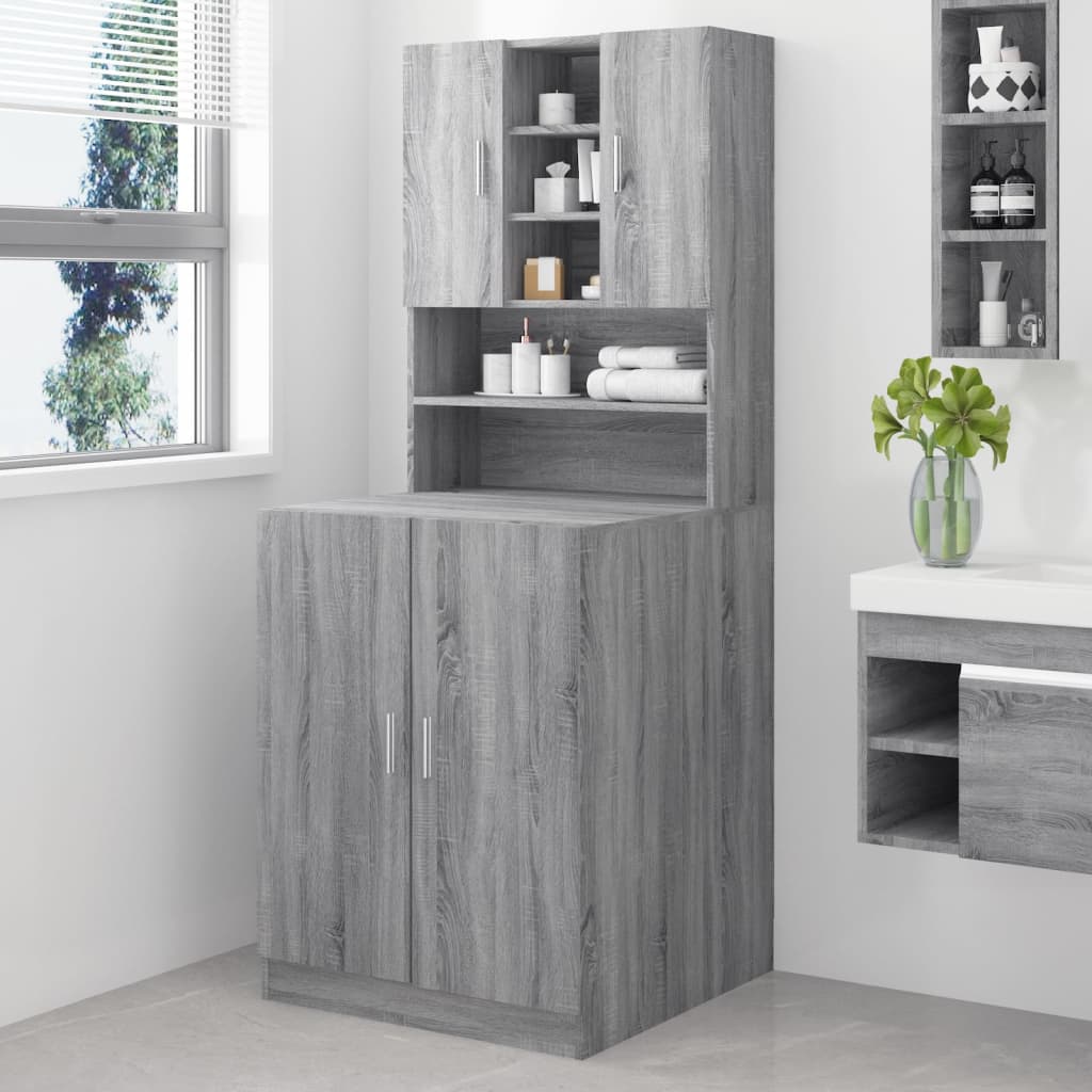 Meuble pour Machine à Laver avec Rangement