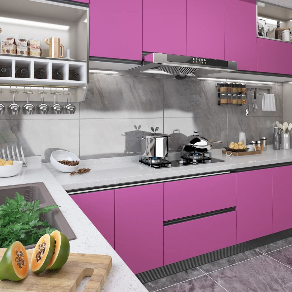 Film Autoadhésif pour Meubles 500x90 cm – PVC Opaque