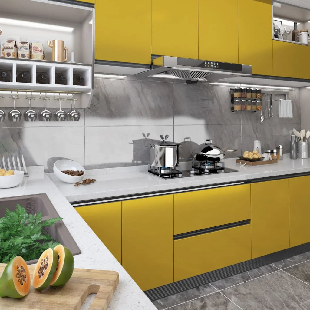 Film Autoadhésif pour Meubles 500x90 cm – PVC Opaque