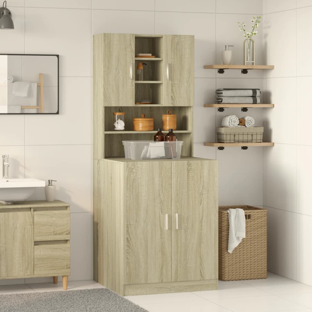 Meuble pour Machine à Laver avec Rangement