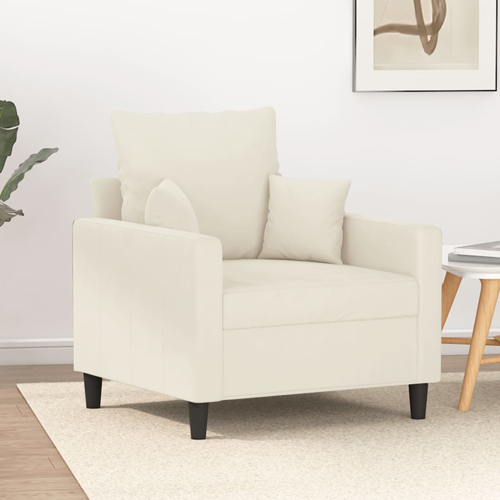 Canapé en velours – Disponible de 60 à 180 cm