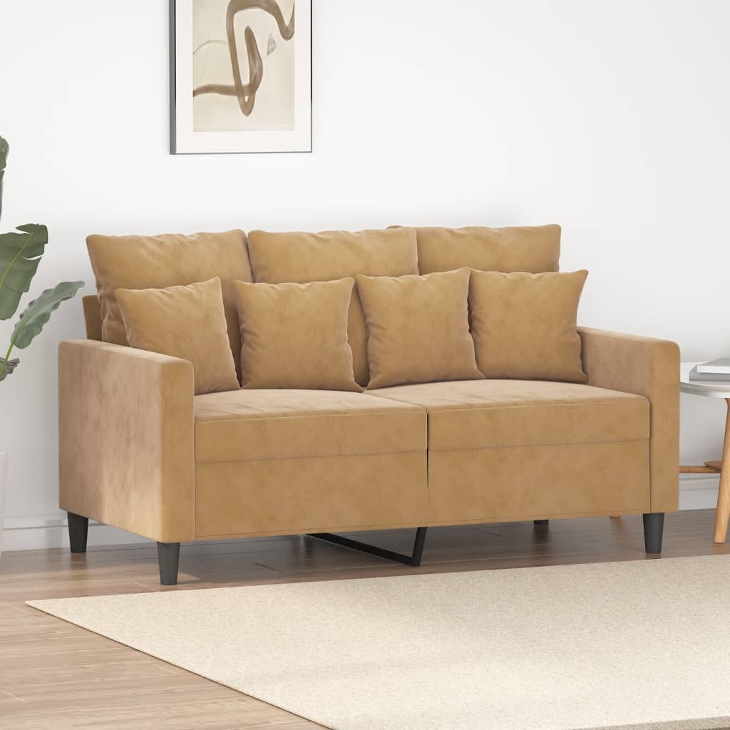 Canapé en velours – Disponible de 60 à 180 cm
