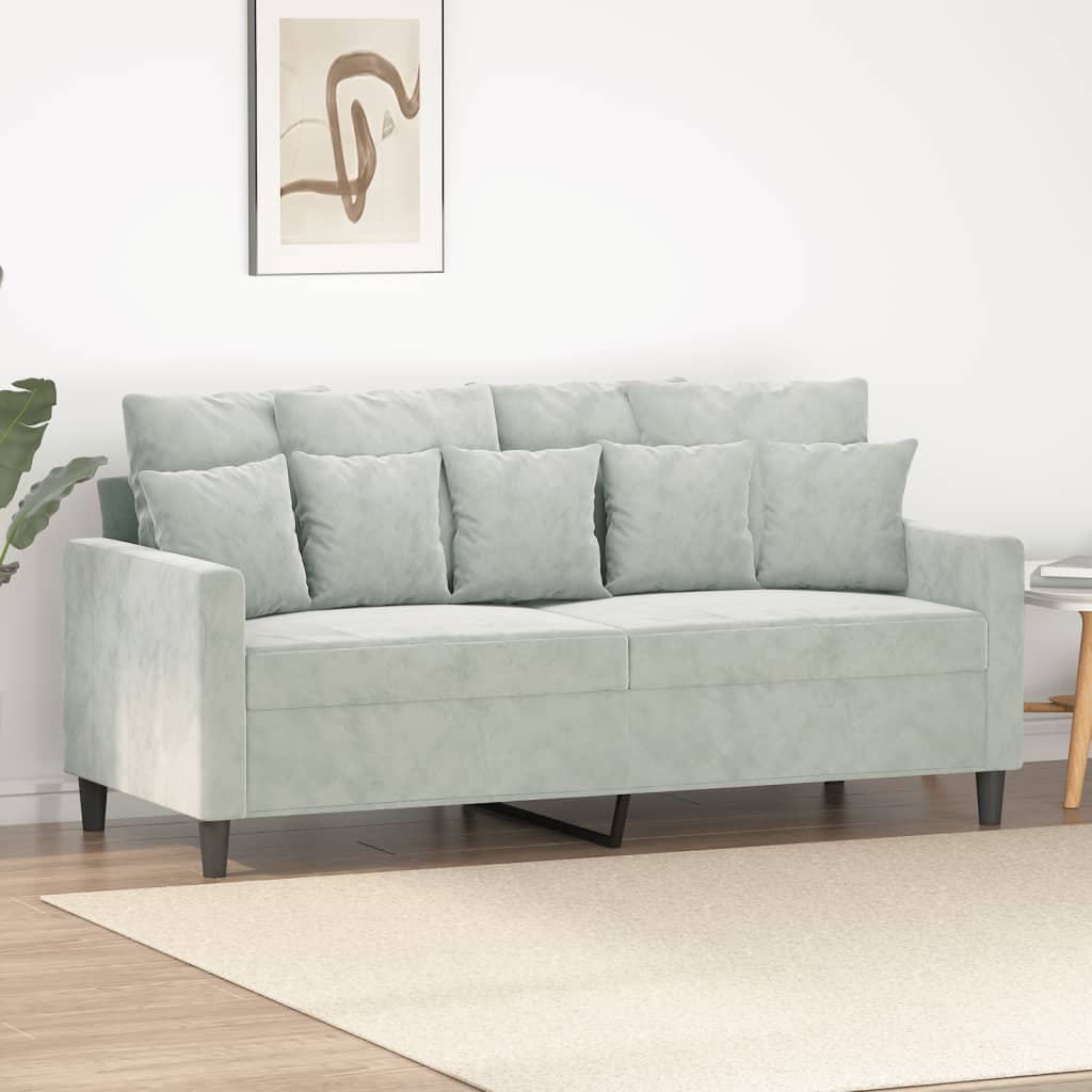 Canapé en velours – Disponible de 60 à 180 cm