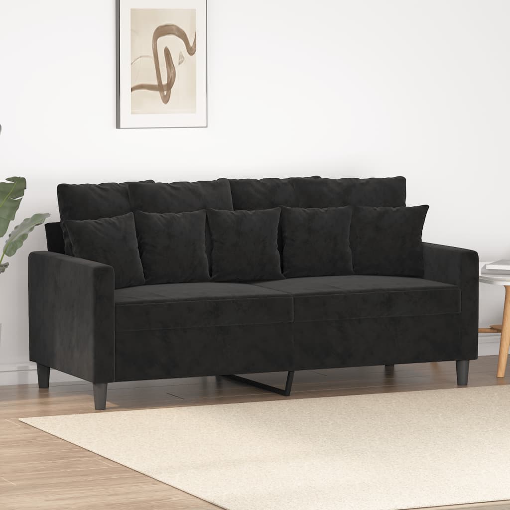 Canapé en velours – Disponible de 60 à 180 cm