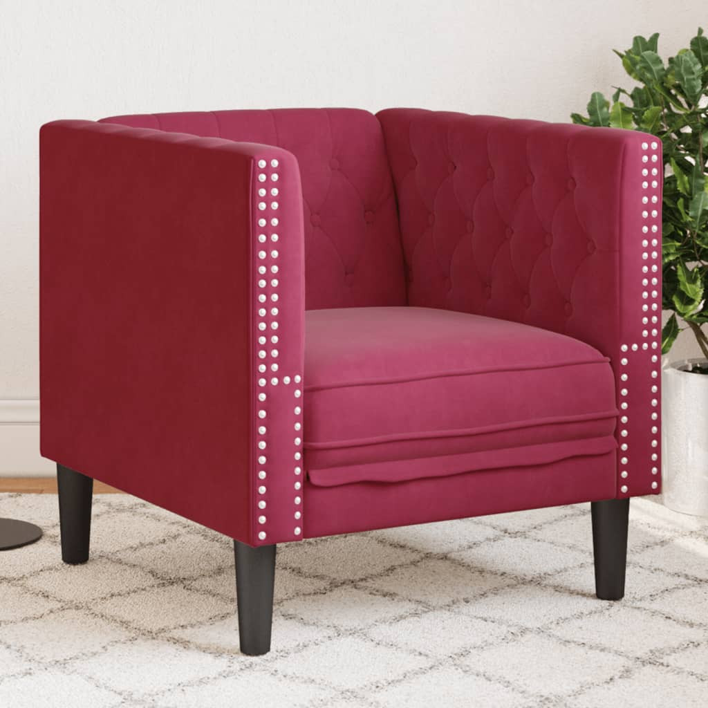 Canapé Chesterfield avec Traversins – Disponible en 1, 2 ou 3 Places